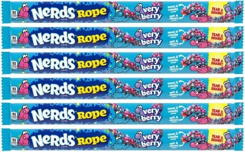 Nerds Rope Very Berry Ropes 26g Candy (PACK OF 6)